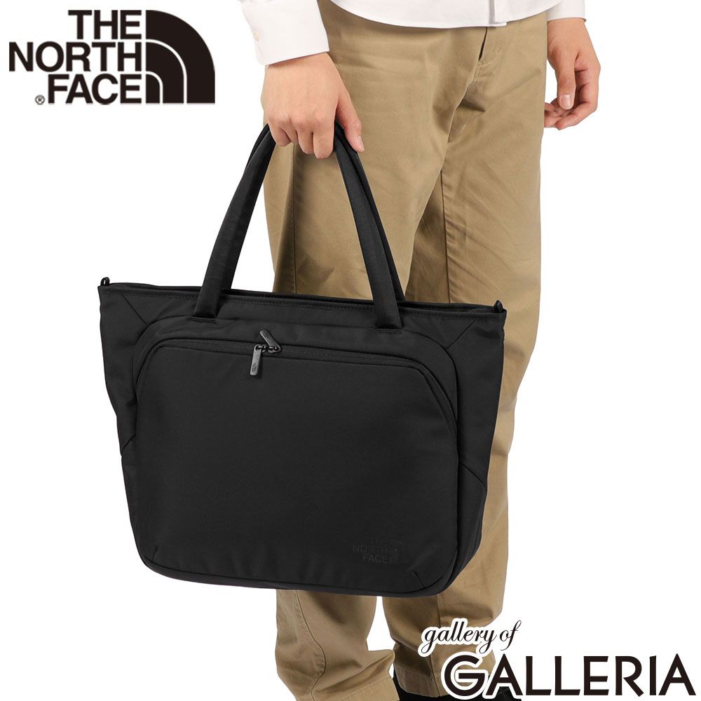 【日本正規品】 ザ・ノース・フェイス トートバッグ メンズ レディース ファスナー付き A4 B4 大きめ THE NORTH FACE バッグ ナイロン カジュアル ビジネス PC 21L シャトルトート Shuttle Tote NM72610 ブラック