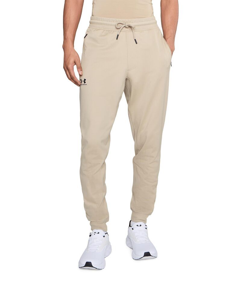 アンダーアーマー メンズ ボトムス カジュアルパンツ スポーツスタイル Under Armour Sportstyle Tricot Jogger City KhakiBlack ブラック