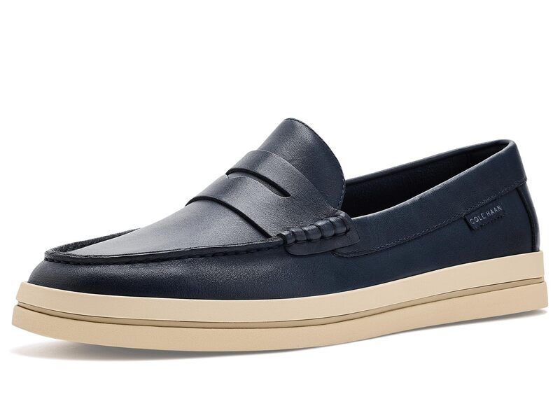 コールハーン メンズ シューズ スリッポン・ローファー Cole Haan Pinch Longweekender Penny Navy BlazerAngora ネイビー