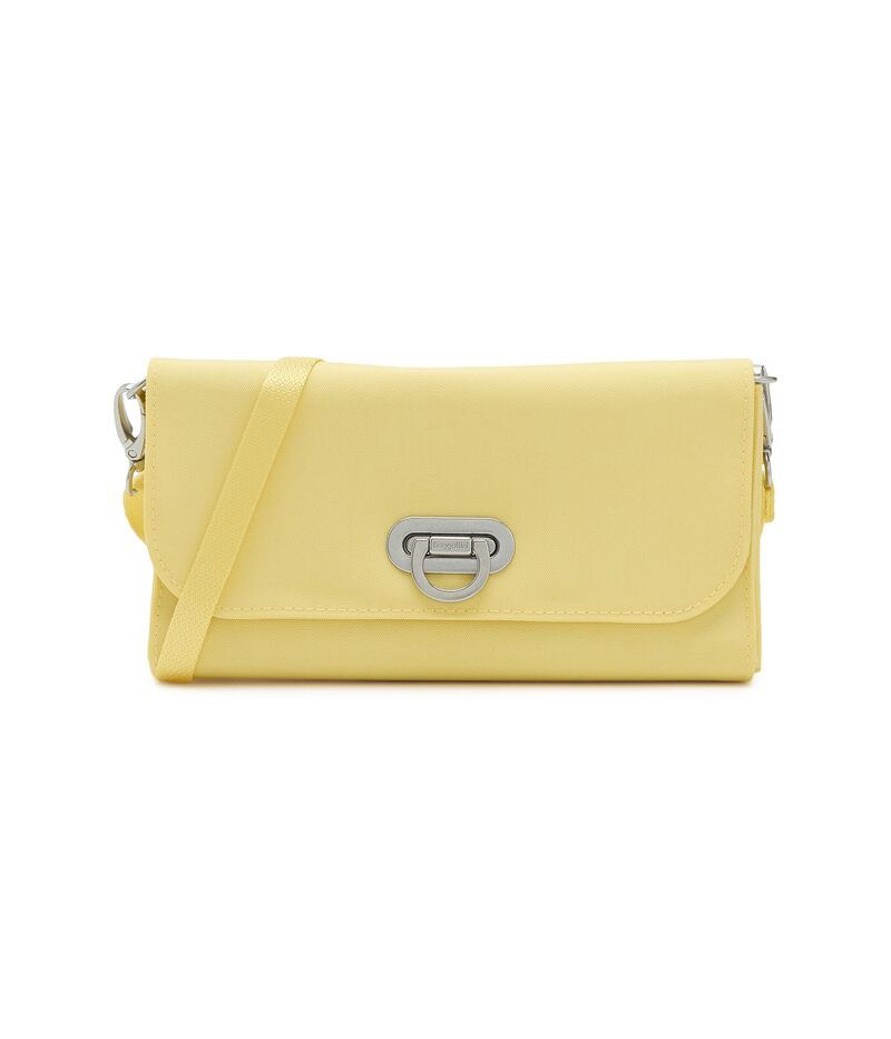 バッガリーニ レディース バッグ Baggallini Coastal Flip Lock RFID Phone Wallet Crossbody Butter Yellow イエロー 13,125円