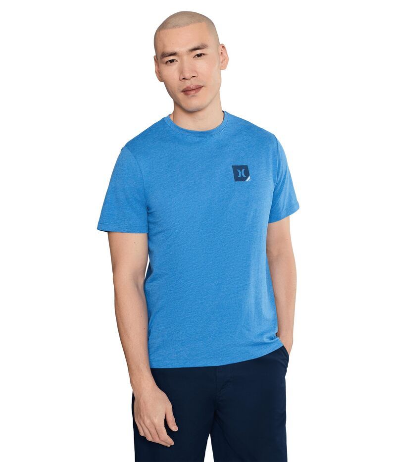 ハーレー メンズ トップス シャツ Hurley Corner Short Sleeve Seashore Heather ヘザー