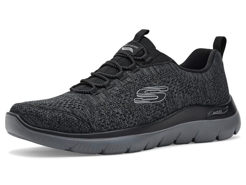 スケッチャーズ メンズ シューズ スニーカー SKECHERS Arch Fit Summits BlackCharcoal ブラック