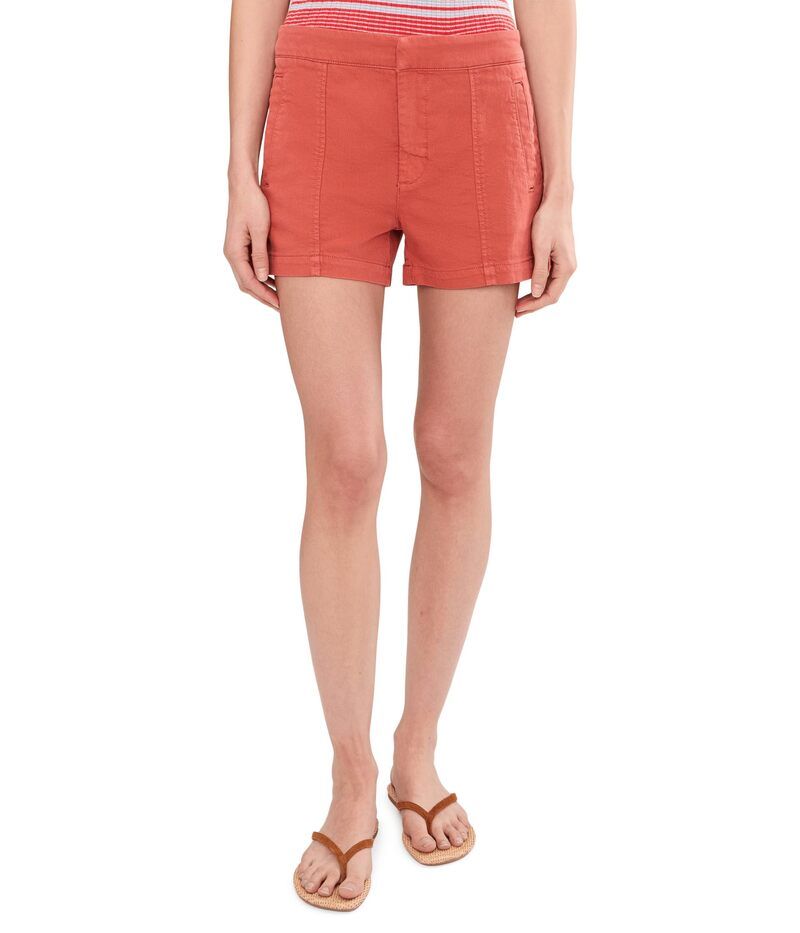 リヴァプール ロサンゼルス レディース ボトムス ハーフパンツ・ショーツ ショートパンツ Liverpoolos Angeles MidRise Trouser Shorts with Elastic Back Waistband Red Clay レッド