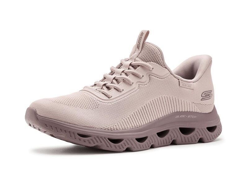 スケッチャーズ レディース シューズ スニーカー BOBS from SKECHERS Hands Free SlipIns Bobs Arc Waves Blush ブラッシュ