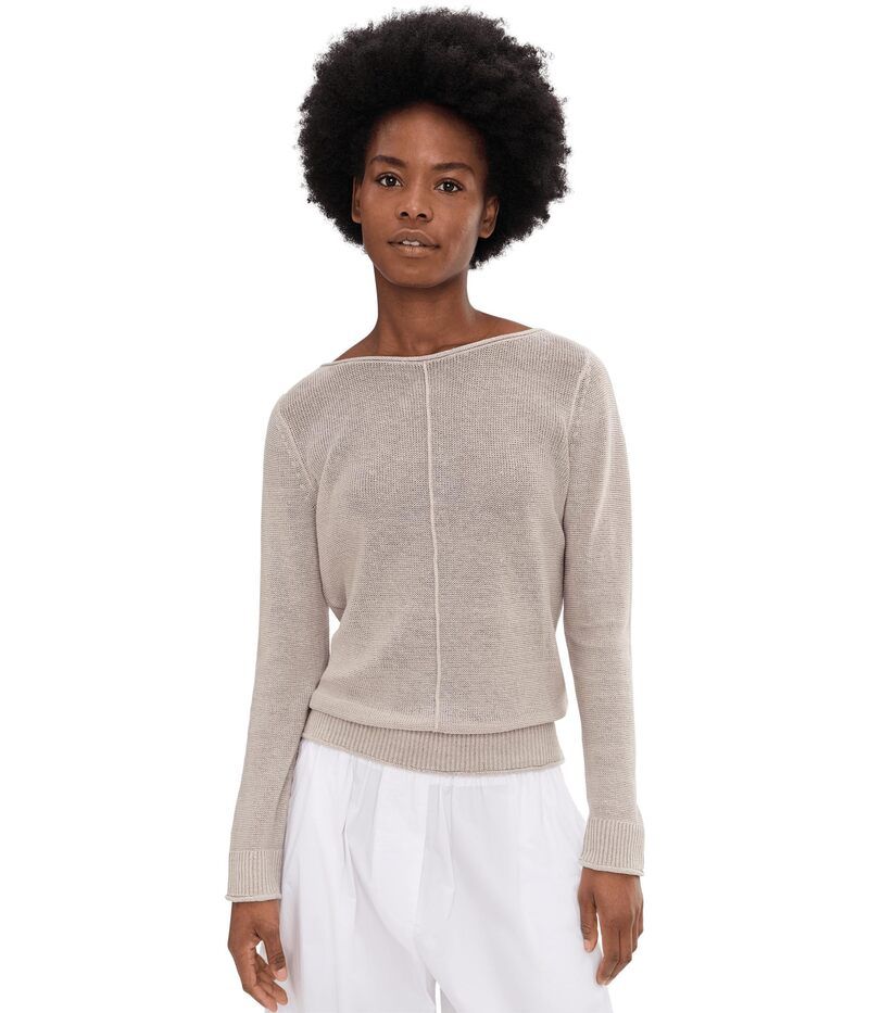 トッミーバハマ レディース アウター ニット・セーター リネン Tommy Bahama Cedar Linen Bateau Neck Sweater Natural