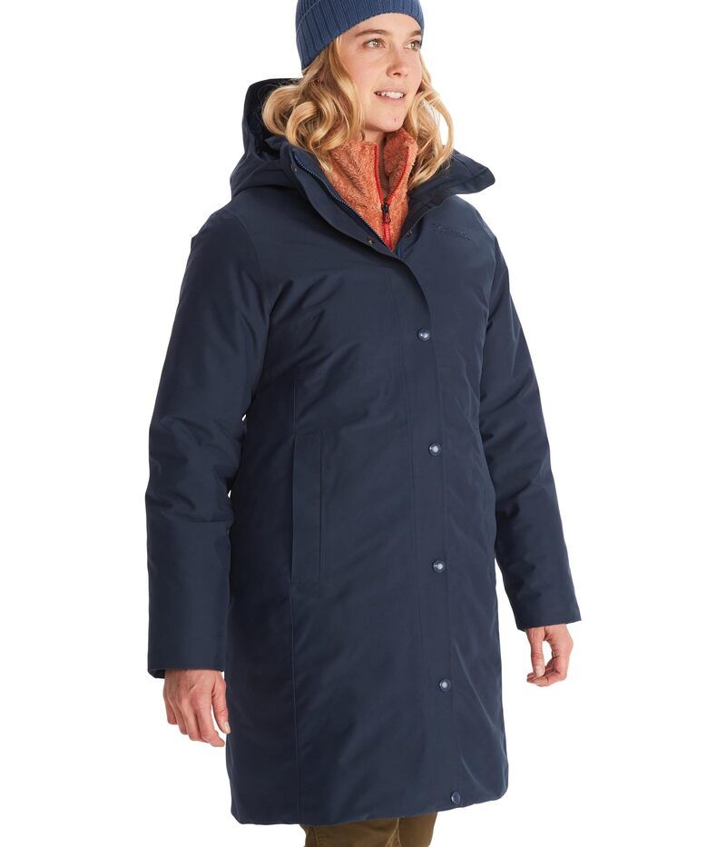 マーモット レディース アウター コート チェルシー Marmot Chelsea Coat Arctic Navy ネイビー