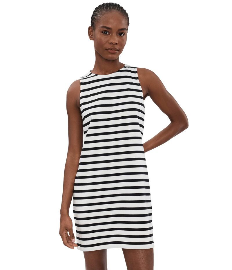 サンクチュアリー レディース トップス ワンピース Sanctuary On The Yacht Shift Dress ChalkBlack Stripe チョーク