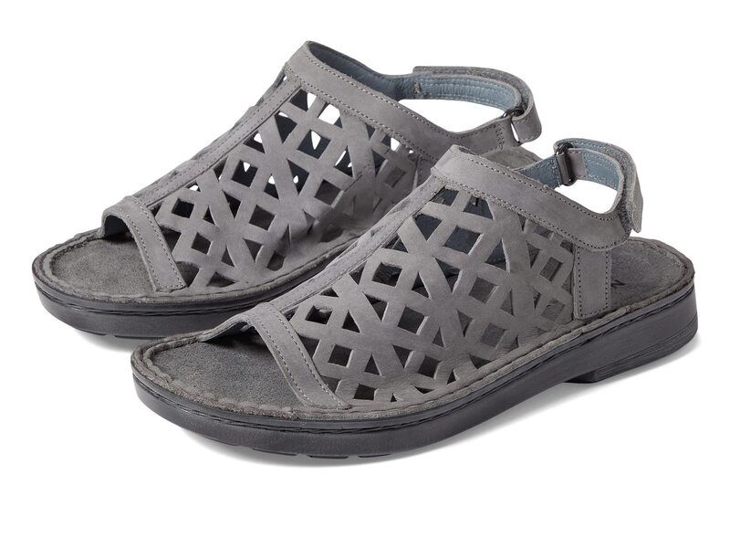 ナオト レディース シューズ サンダル Naot Amadora Smoke Gray Nubuck グレー