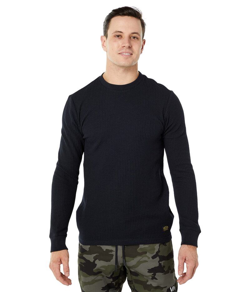 ルーカ メンズ トップス シャツ RVCA Dayshifthermalong Sleeve Black ブラック