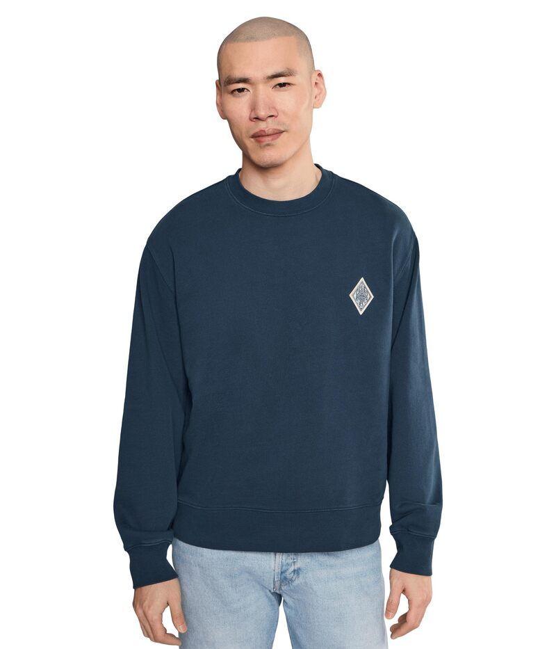 ジョーズジーンズ メンズ アウター パーカー・スウェット シャツ Joes Jeans Embroidery Chest Patch Sweatshirt Dress Blue ブルー
