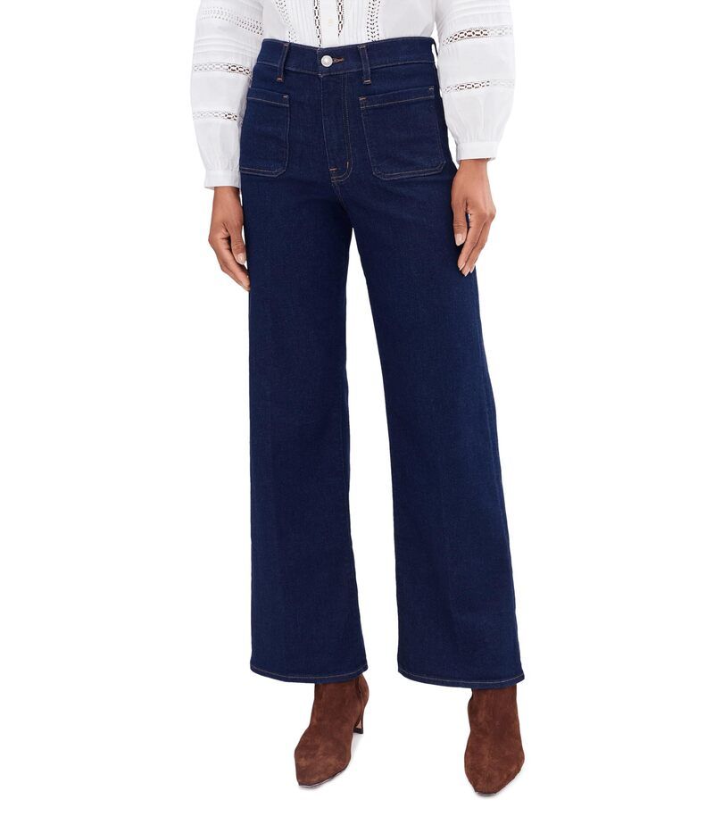 メイドウェル レディース ボトムス デニムパンツ Madewell Themmy WideLeg Jean in Rinse Wash Rinse Wash