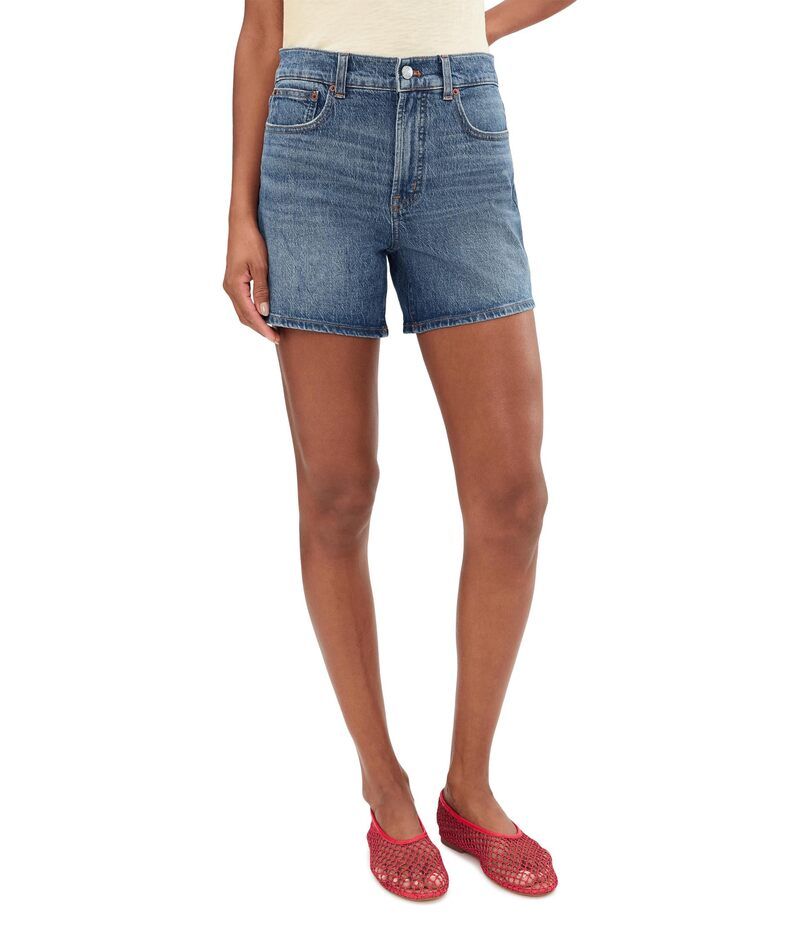 メイドウェル レディース ボトムス ハーフパンツ・ショーツ ヴィンテージ Madewell The Perfect Vintage MidLength Short Irmo Wash