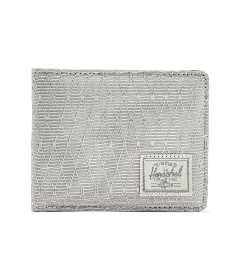 ハーシェルサプライ メンズ アクセサリー 財布 Herschel Supply Co Roy Wallet Vapor DiamondCharcoal Gray チャコール