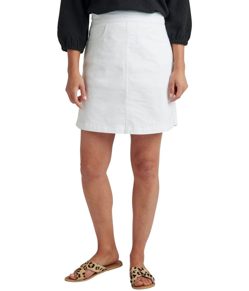 ジャグジーンズ レディース ボトムスカート Jag Jeans On The Go Skort White ホワイト