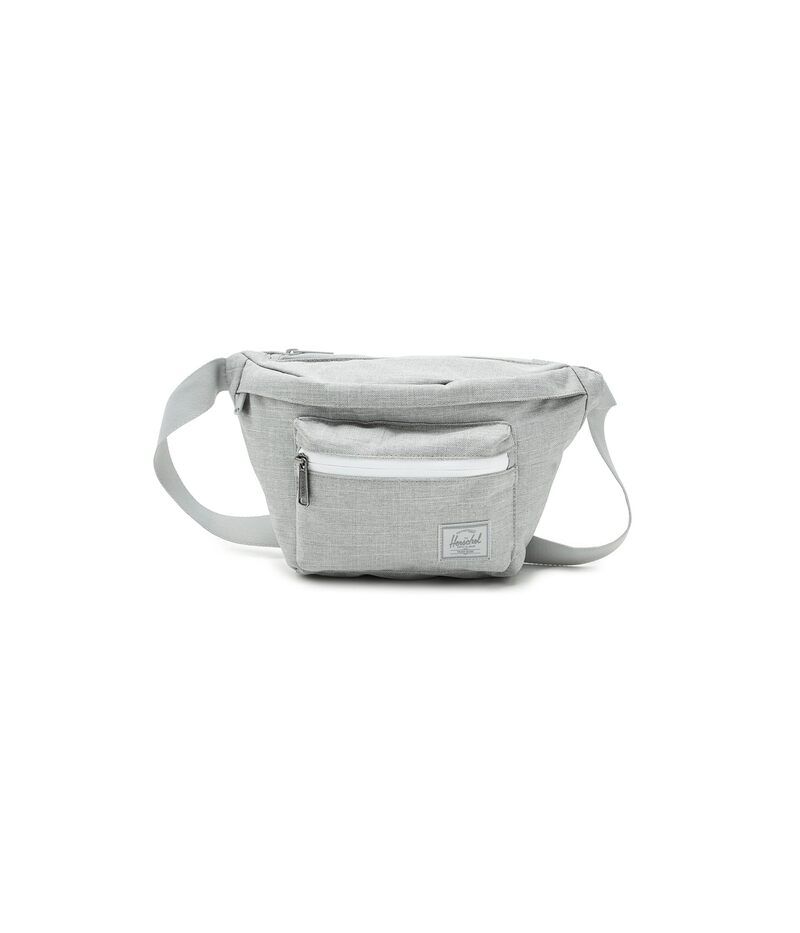 ハーシェルサプライ メンズ バッグ Herschel Supply Co Pop Quiz Hipack Grey Crosshatch グレー