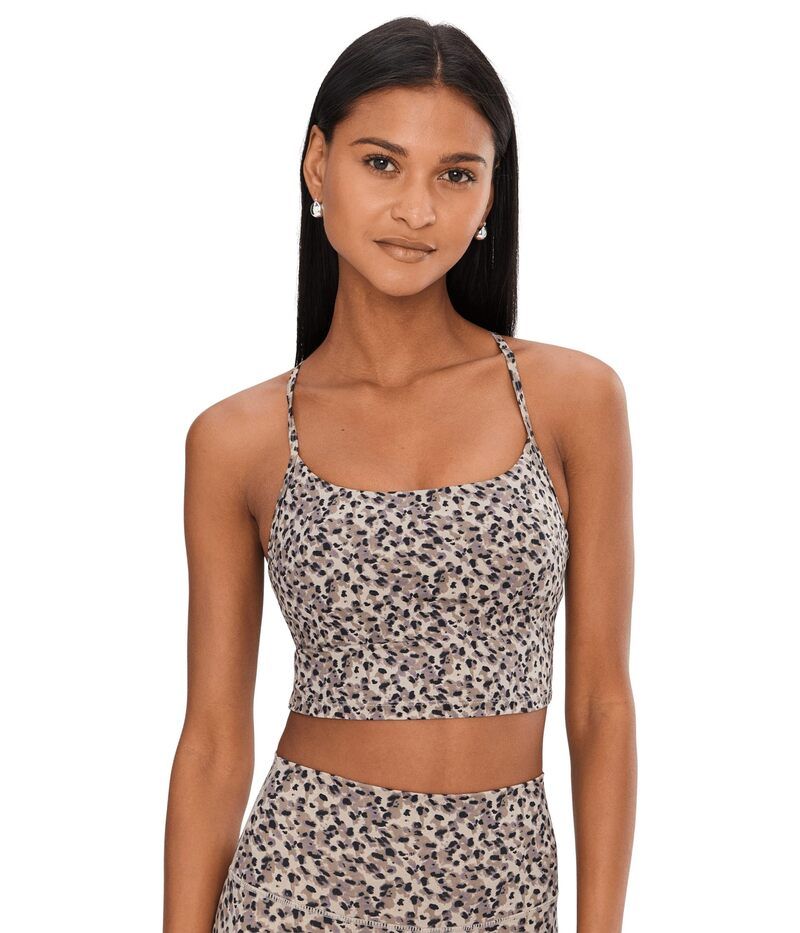 バーレイ レディース アンダーウェア ブラジャー Varley Freesoft Harley Bralette Coffee Quartz Cheetah コーヒー
