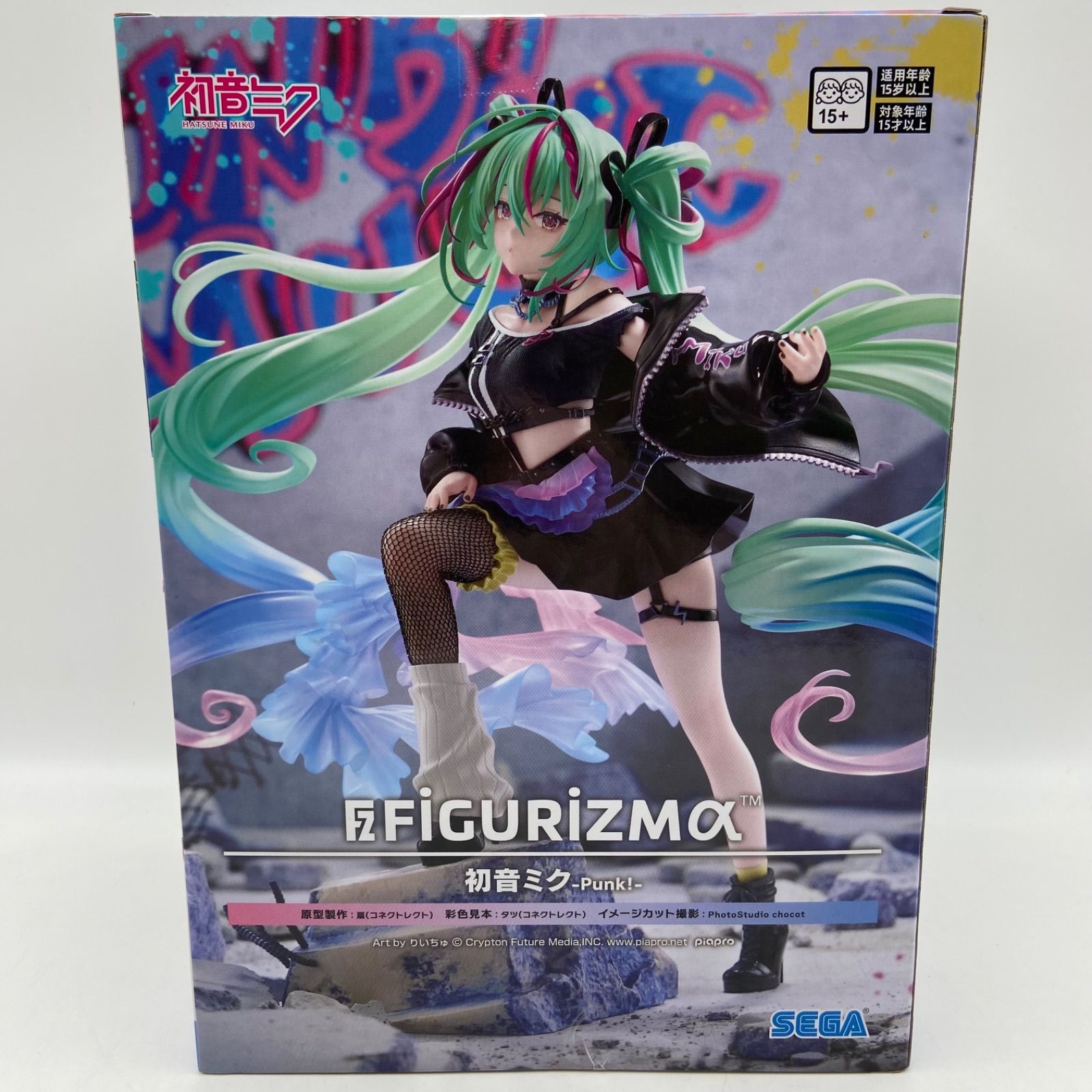 初音ミク FiGURIZMα 初音ミク Punk！ プライズ フィギュア セガ （ME27