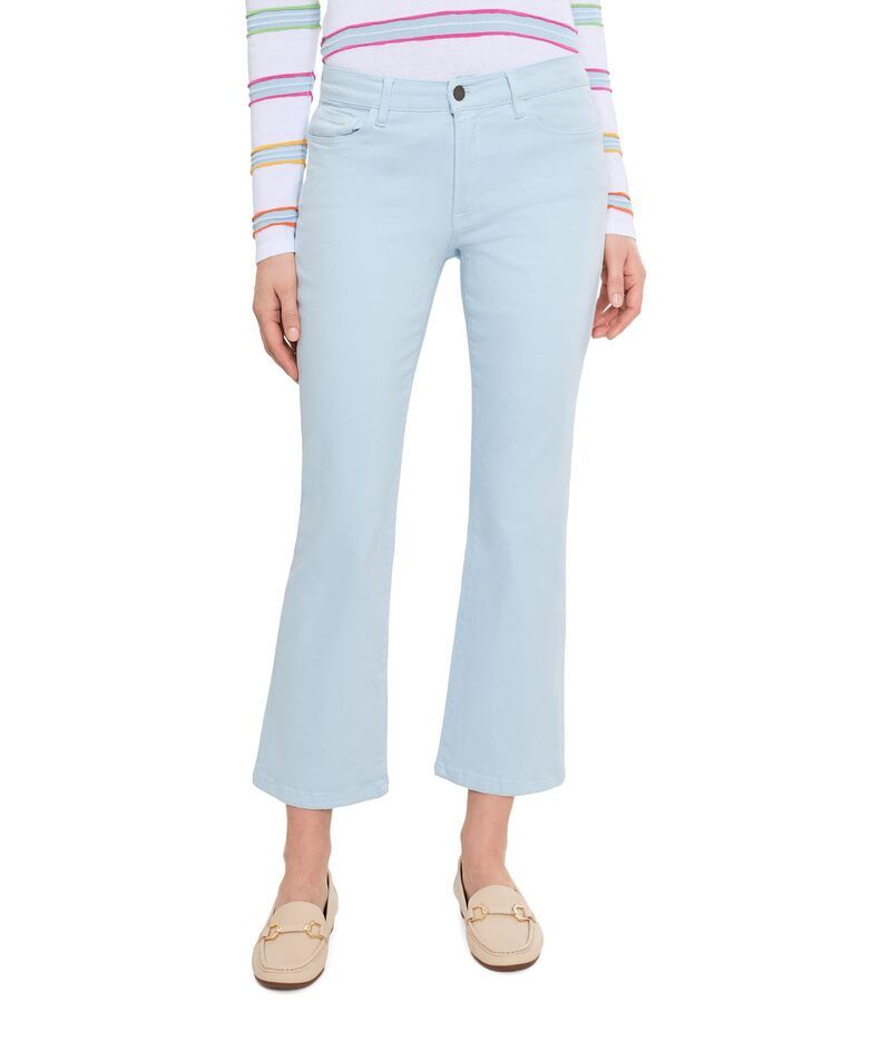 エリオットローレン レディース ボトムス デニムパンツ ブーツ ジーンズ Elliott Lauren Color Denim Baby Boots 5 pocket Jeans in Powder Blue ブルー