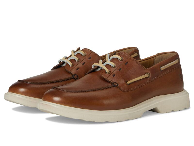フライ メンズ シューズ Frye Connor Boat Shoes Caramel