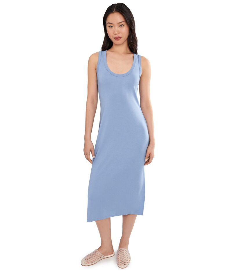 トッミーバハマ レディース トップス ワンピース ミディ ノースリーブ Tommy Bahama Drapey Ponte Sleeveless Midi Dress French Blue ブルー 27,600円