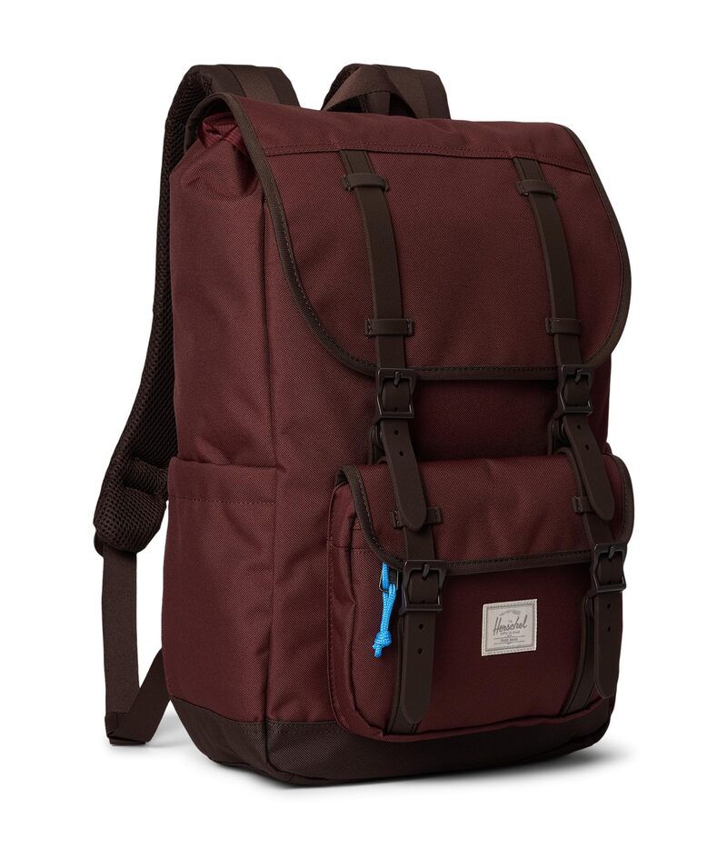 ハーシェルサプライ メンズ バッグ バックパック・リュックサック Herschel Supply Co Little America Mid Backpack Bitter ChocolateDark Roast チョコレート