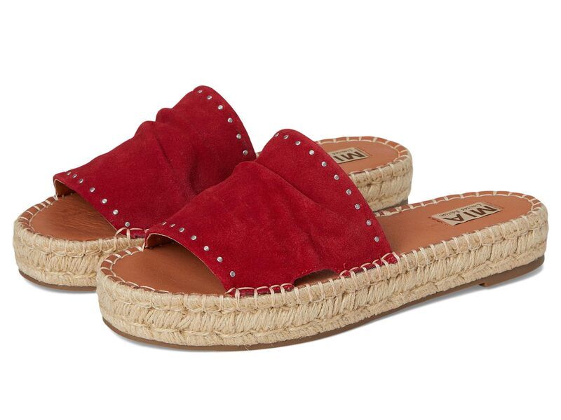 ミア レディース シューズ サンダル MIA MLEDahya Red レッド