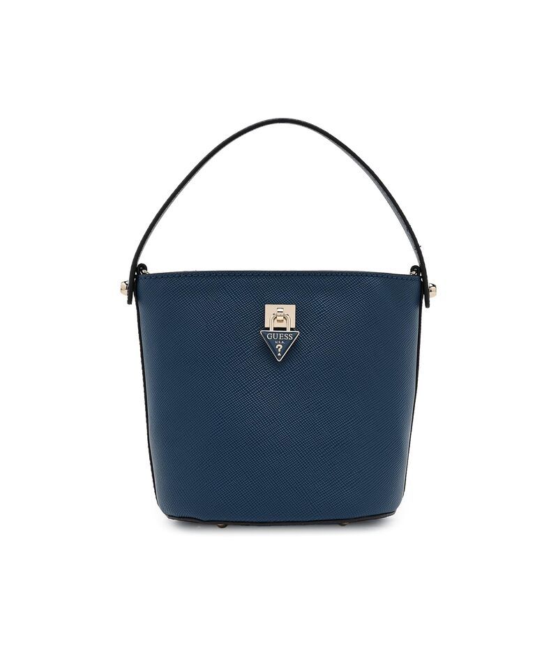 ゲス レディース バッグ GUESS Patsie TopHandle Bucket Navy ネイビー