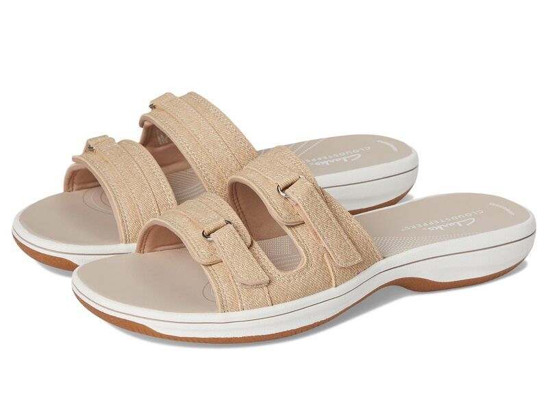 クラークス レディース シューズ サンダル Clarks Breeze Piper Sand Synthetic サンド
