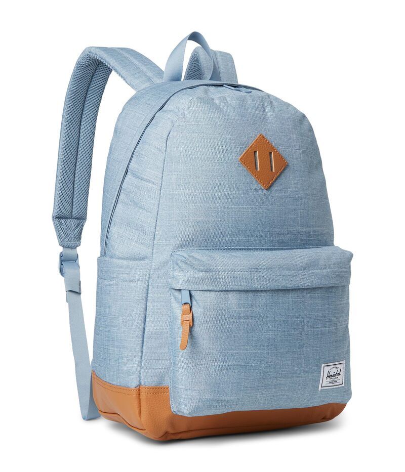 ハーシェルサプライ メンズ バッグ バックパック・リュックサック Herschel Supply Co Herschel Heritage Backpack Ashley Blue CrosshatchNatural ブルー