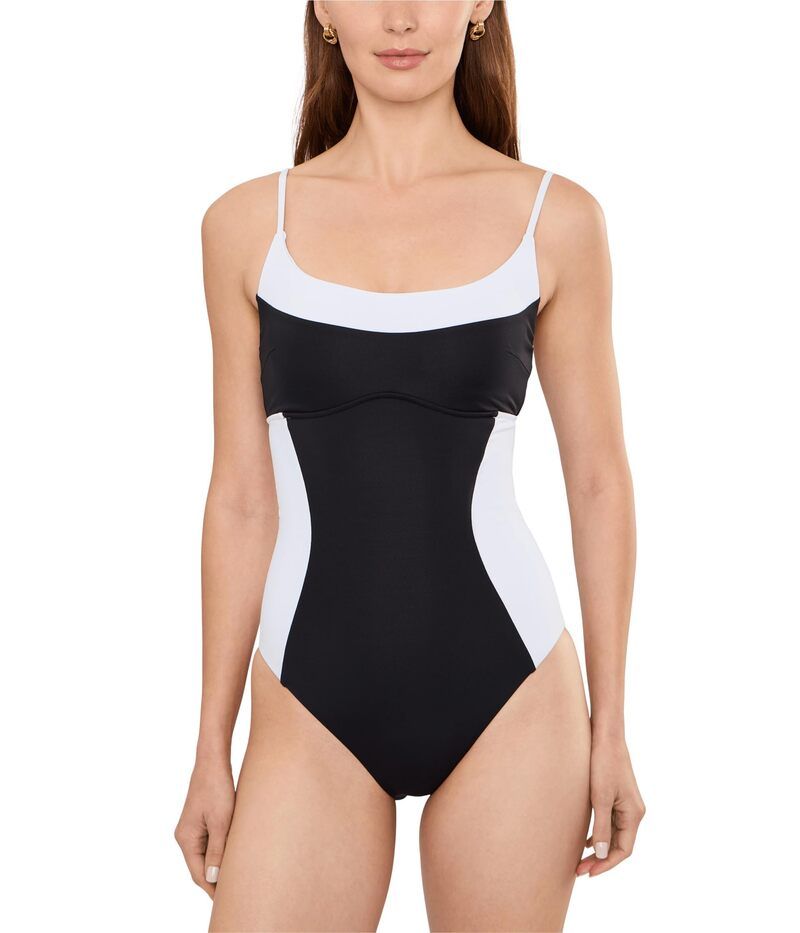 ベッカ レディース 水着 上下セット BECCA Sport Modelisabeth Corset Inspired OnePiece Black ブラック