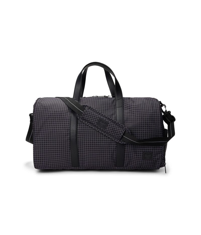 ハーシェルサプライ メンズ バッグ Herschel Supply Co Novel Duffel Grid Black ブラック