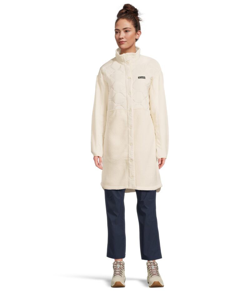 コロンビア レディース アウター コート フリース Columbia Cloud Point Long Fleece Chalk チョーク