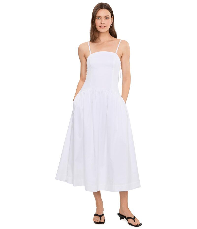 ジョーズジーンズ レディース トップス ワンピース マキシ Joes Jeans The Mara Maxi Dress White ホワイト