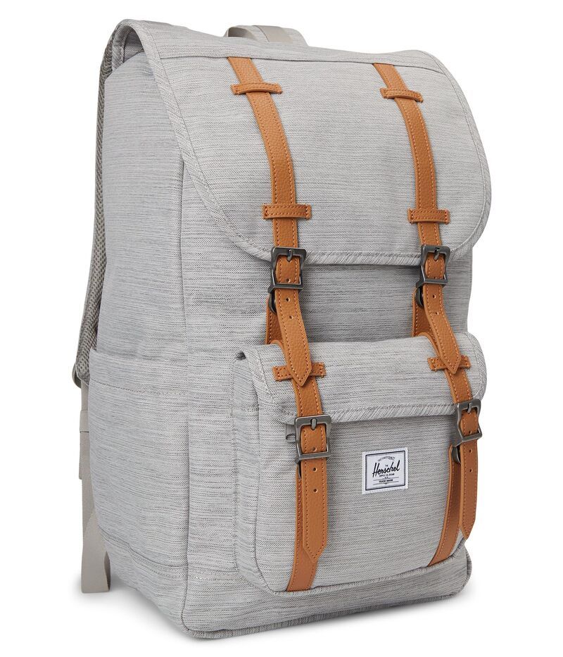 ハーシェルサプライ メンズ バッグ バックパック・リュックサック Herschel Supply Co Little America Backpack Light Grey Crosshatch グレー