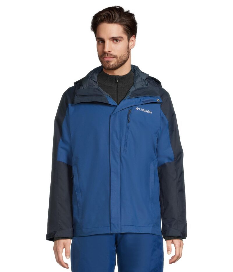 コロンビア メンズ アウター コート ジャケット Columbia Whirlibird V Interchange Jacket Mountain BlueCollegiate Navy ネイビー