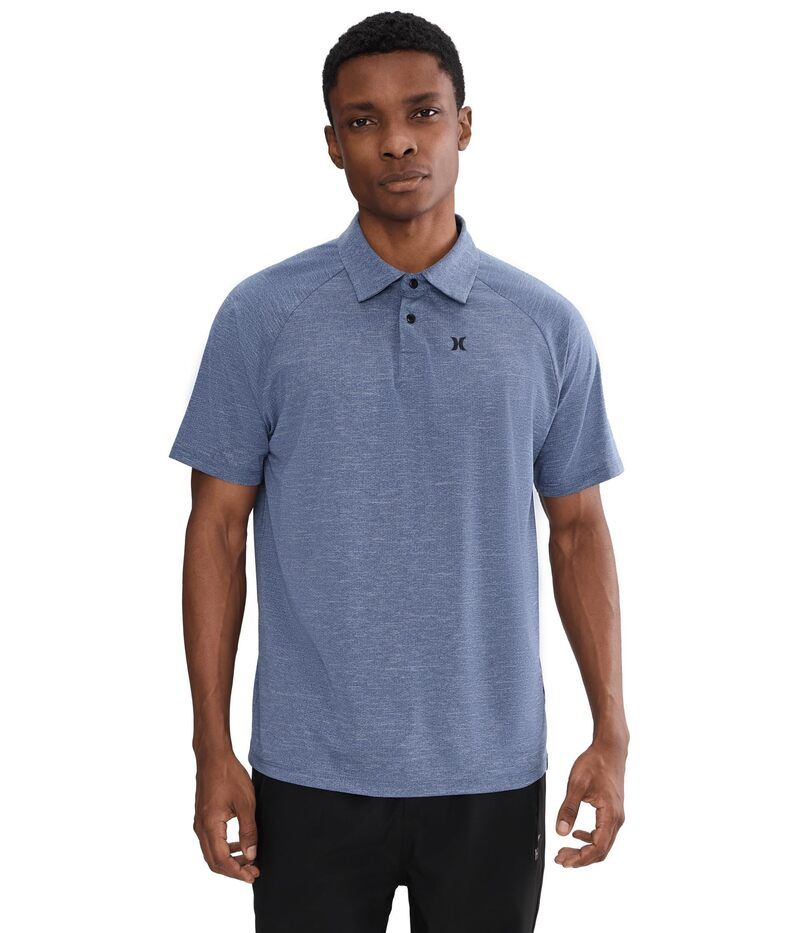ハーレー メンズ トップス シャツ Hurley H2o Dri Outback Polo Short Sleeve Abyss