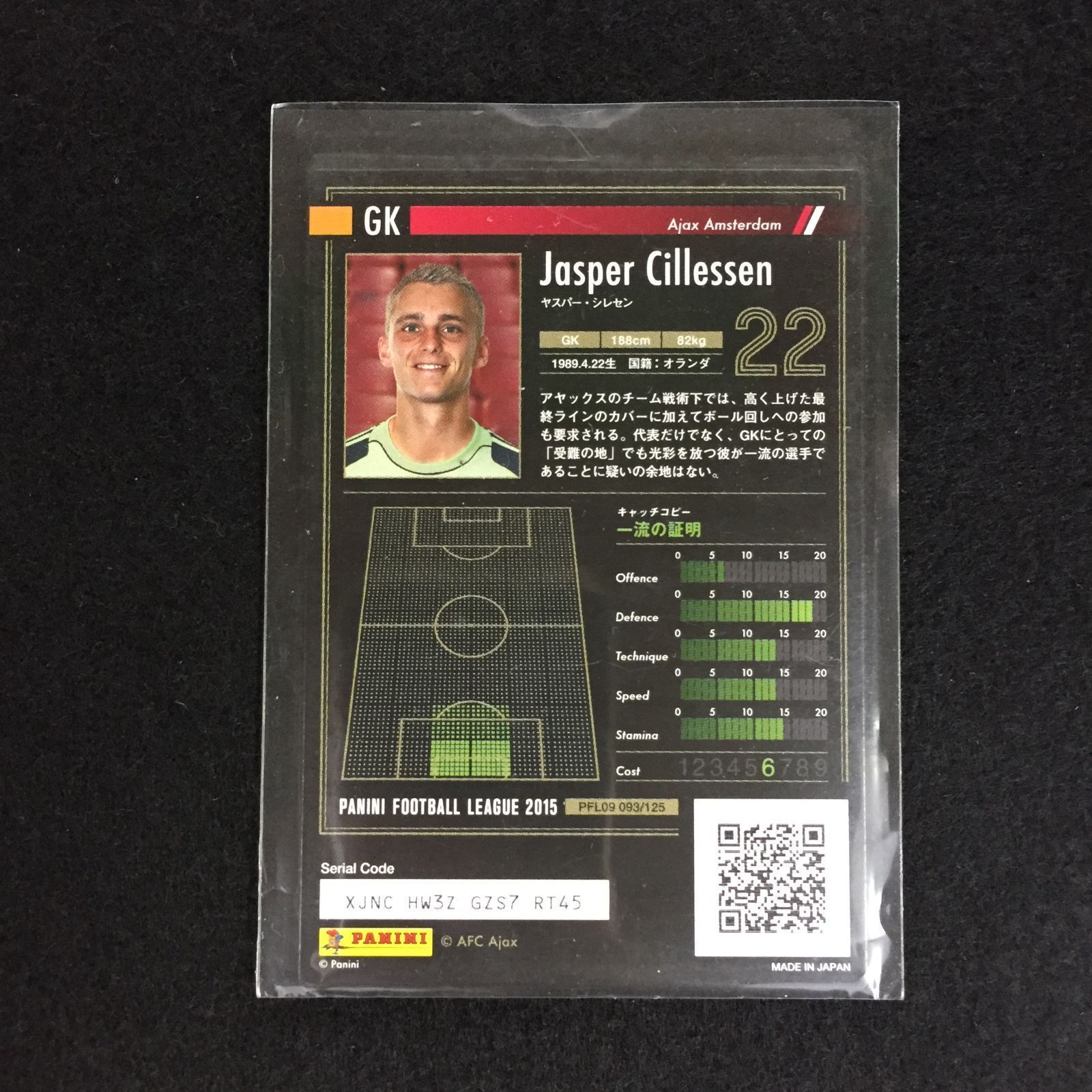 SK ヤスパー・シレセン パニーニ フットボールリーグ カード PFL