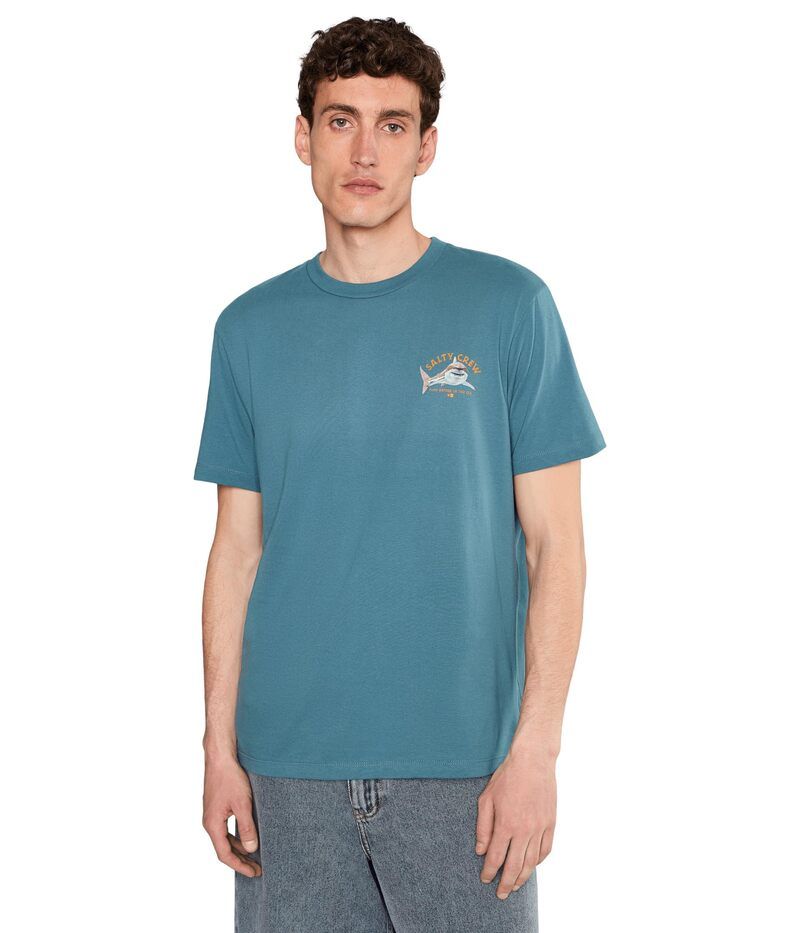 ソルティークルー メンズ トップス シャツ Salty Crew Lurking Short Sleeve Tee Slate スレート