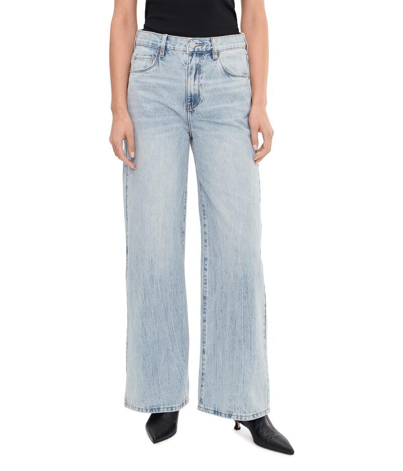 ブランクニューヨーク レディース ボトムス デニムパンツ ジーンズ Blank NYC Home Free Baggy Jeans Blue ブルー