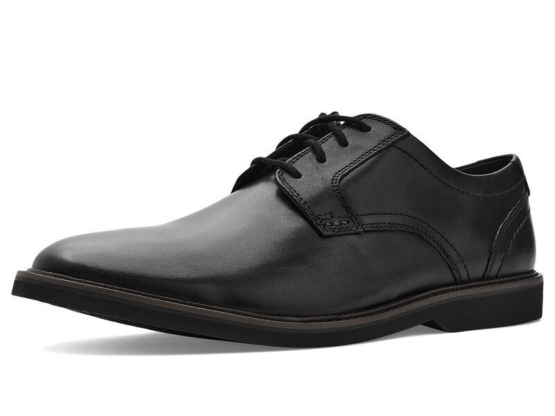 クラークス メンズ シューズ オックスフォード Clarks Radcliff Low Black Smooth Leather ブラック
