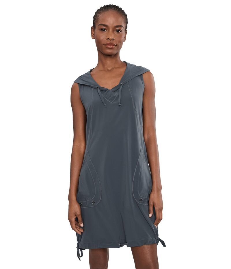 エックスシーブイアイ レディース トップス ワンピース XCVI Active Sumi Dress Charcoal チャコール