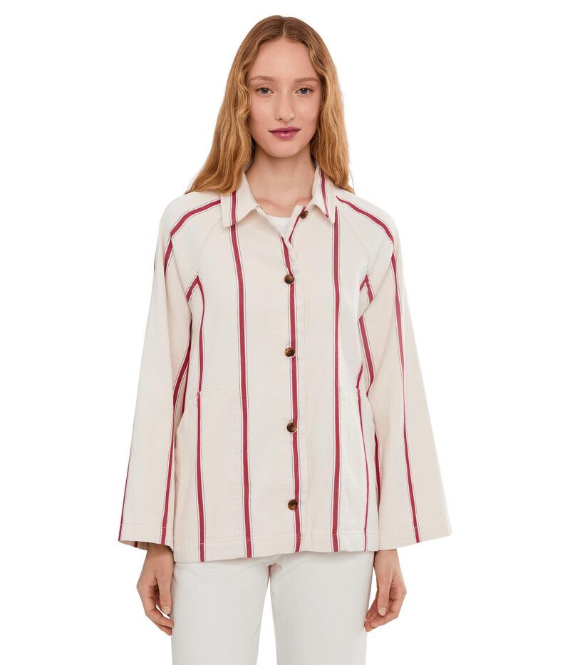 ファレティ レディース アウター コート ジャケット Faherty Tideweave Chore Jacket Northbay Stripe ストライプ 36,270円