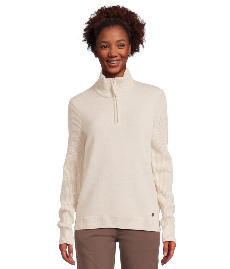 ロイヤルロビンズ レディース アウター ニット・セーター Royal Robbins Westlands 14 Zip Chalk Heather チョーク