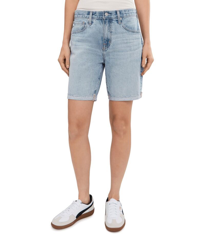エージージーンズ レディース ボトムス ハーフパンツ・ショーツ ショートパンツ AG Jeans ExBoyfriend MidRise Slouchy Shorts in Soft Focusoft Focus