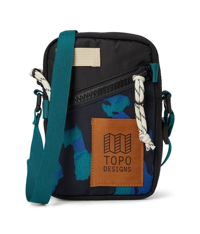 トポ・デザイン メンズ バッグ ミニ Topo Designs Mini Shoulder Bag BlackTectonic ブラック