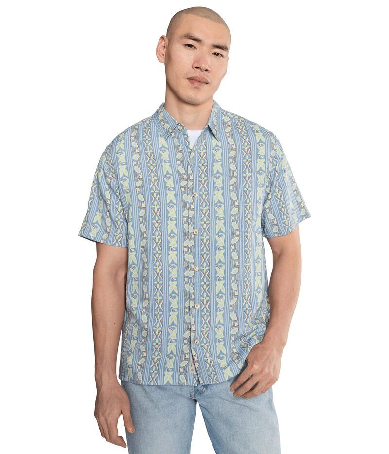 ロイヤルロビンズ メンズ トップス シャツ Royal Robbins Camino Pucker Short Sleeve Freshwater Bota