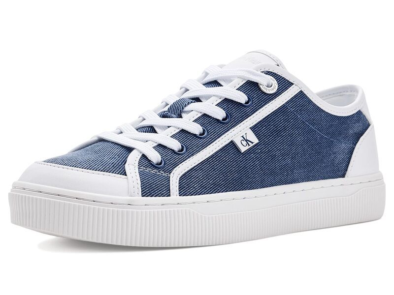 カルバンクライン レディース シューズ スニーカー Calvin Klein Lorean Dark BlueWhite ホワイト