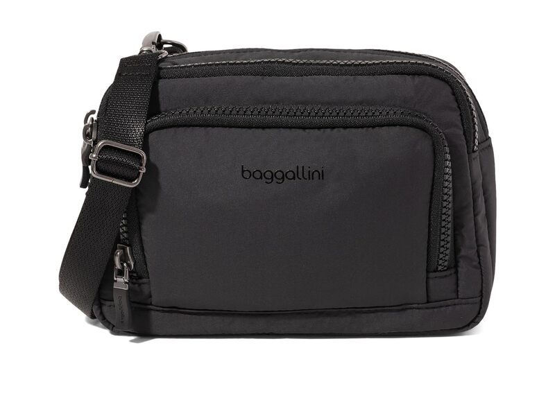 バッガリーニ レディース バッグ Baggallini Trifecta RFID Wallet Crossbody Black Puff ブラック