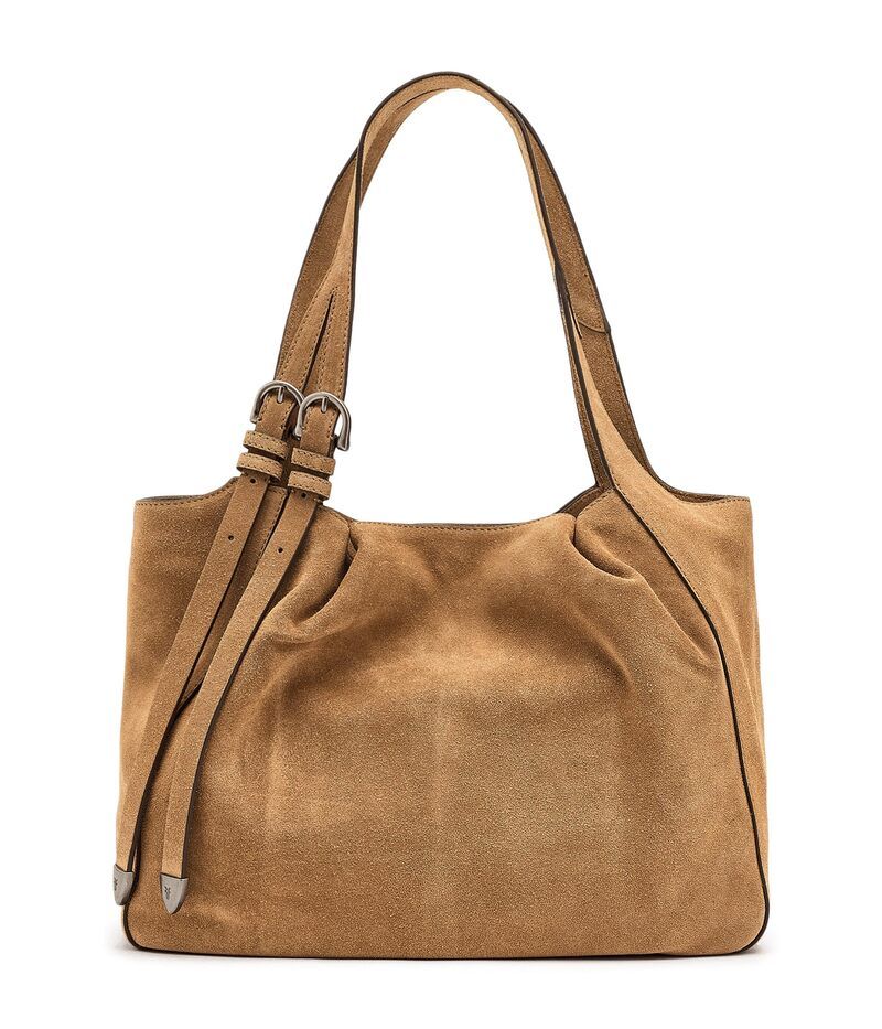 フライ レディース バッグ スエード Frye Heather Suede Tote Beige ベージュ