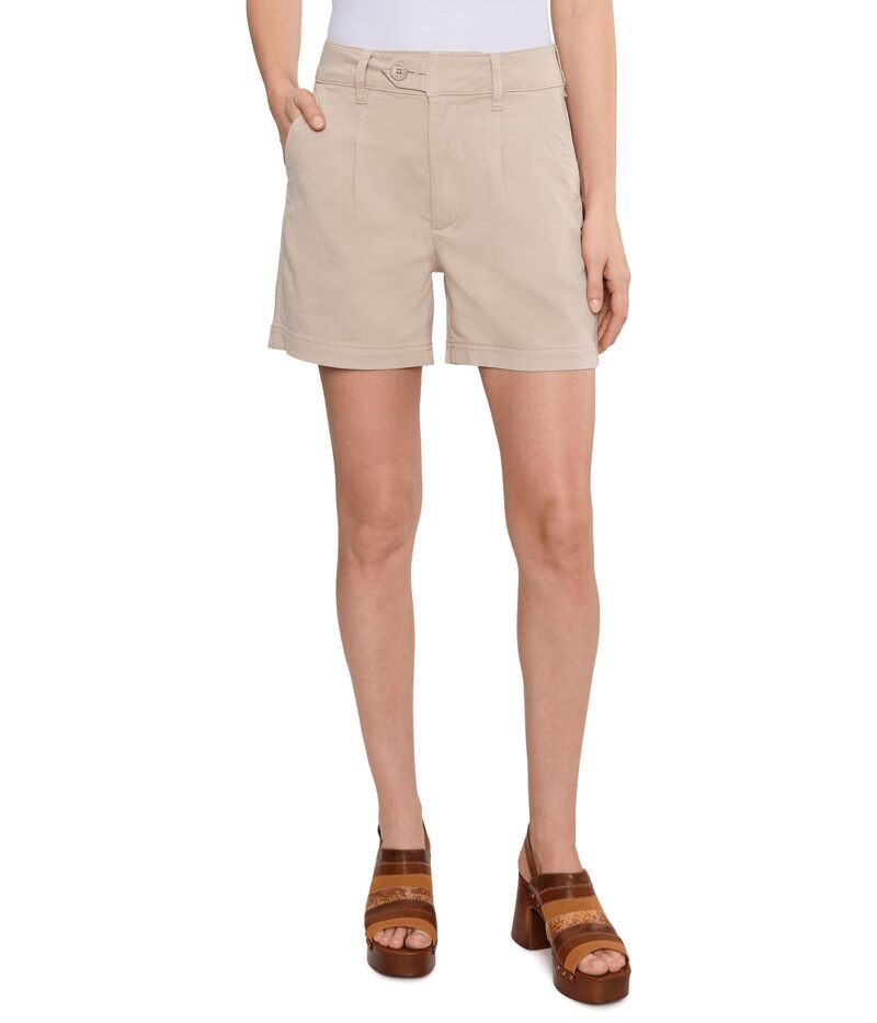 リヴァプール ロサンゼルス レディース ボトムス ハーフパンツ・ショーツ プリーツ ショートパンツ Liverpoolos Angeles 5 MidRise Softouch Twill Pleated Trouser Shortsafari Sand サン